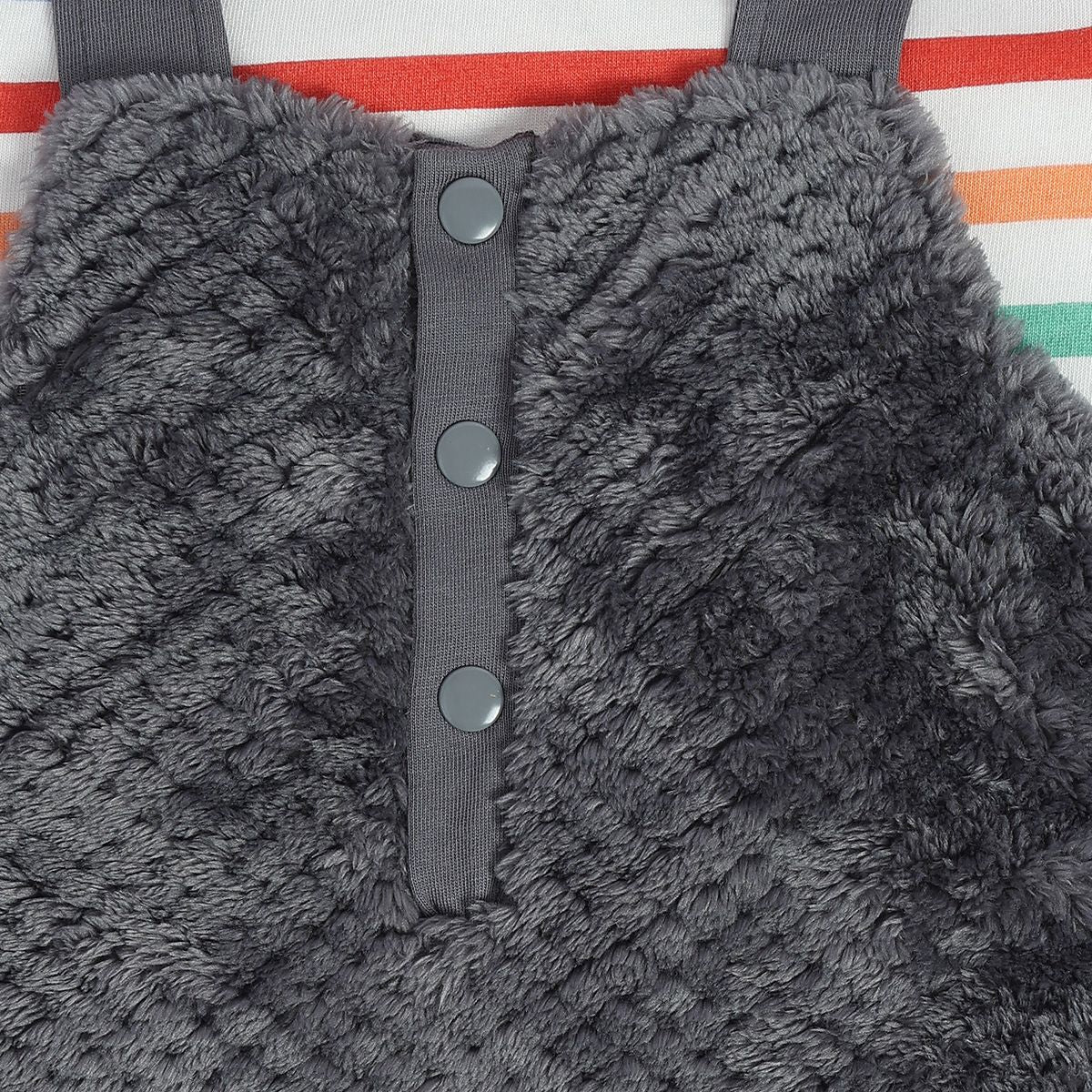 Boys Multi Dungaree Set (Pack Of 2)