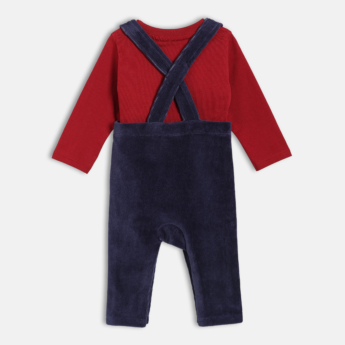 Boy Blue Dungaree Set
