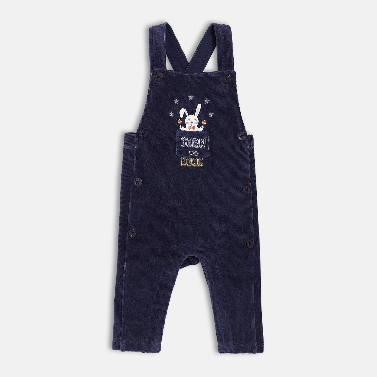 Boy Blue Dungaree Set