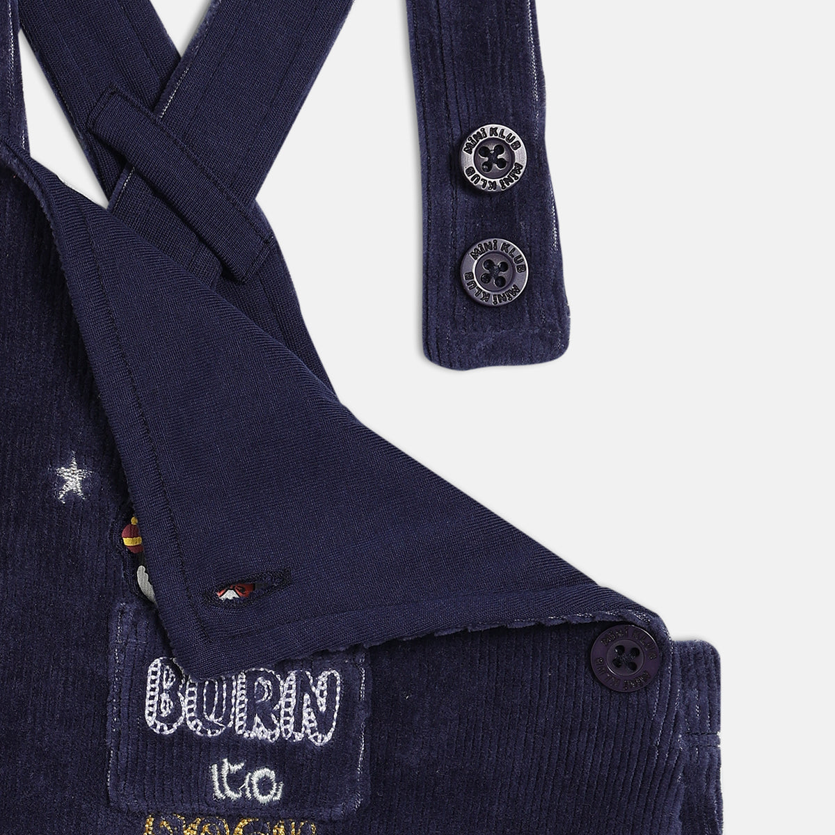 Boy Blue Dungaree Set