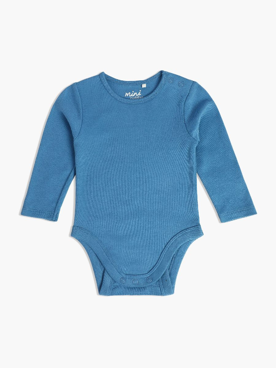 Minicuddles Boys Baby Dungaree Set - Grey