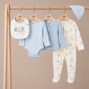 Baby Boys Pack of 5  Gift Set with Cardigan, Multicolour
