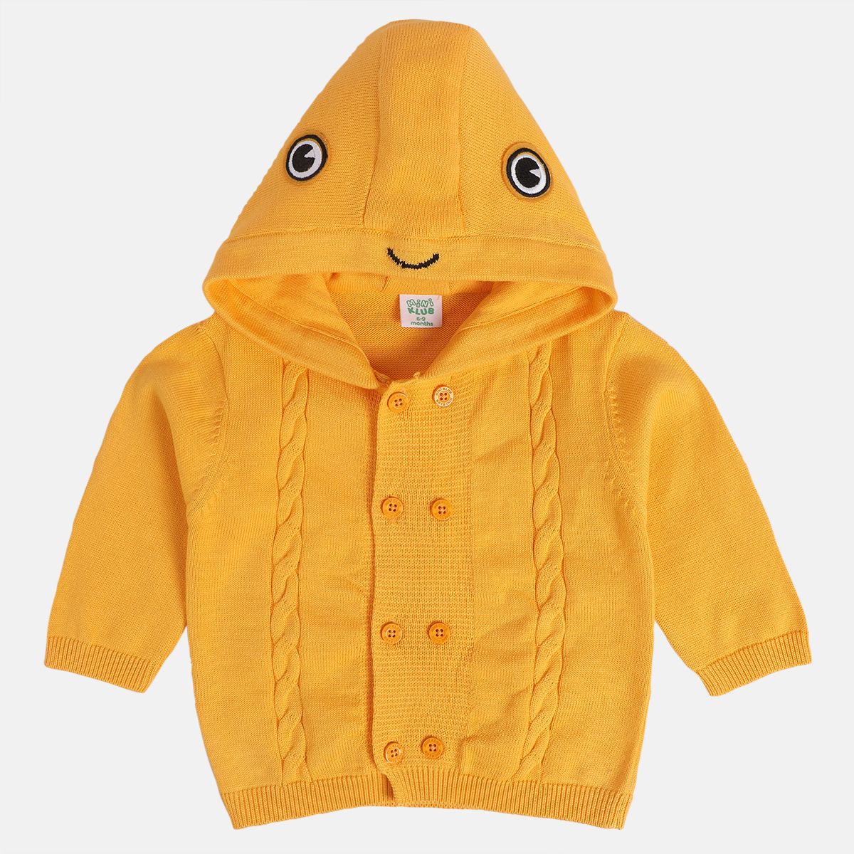 Boys Yellow Pack Of 1 Jacket
