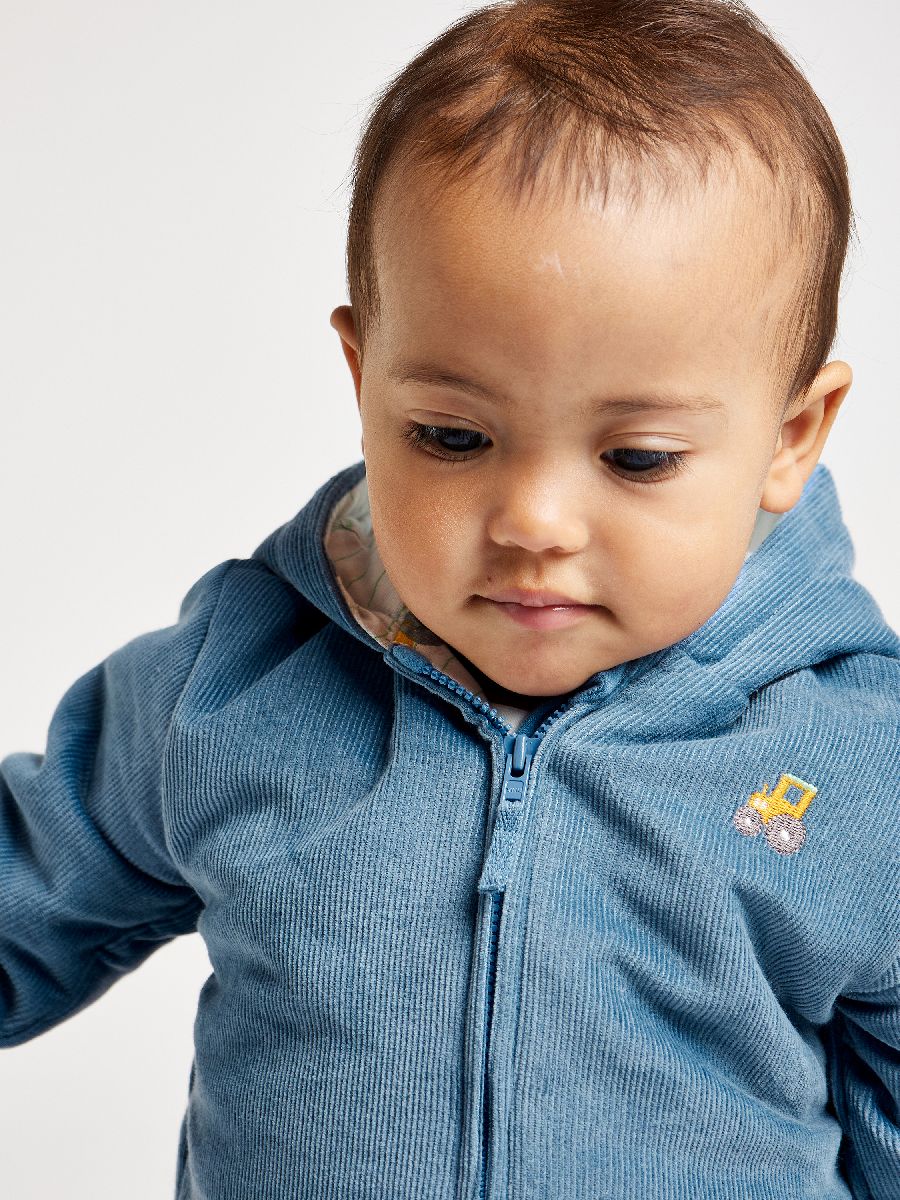 Minicuddles Boys Baby Jacket - Blue