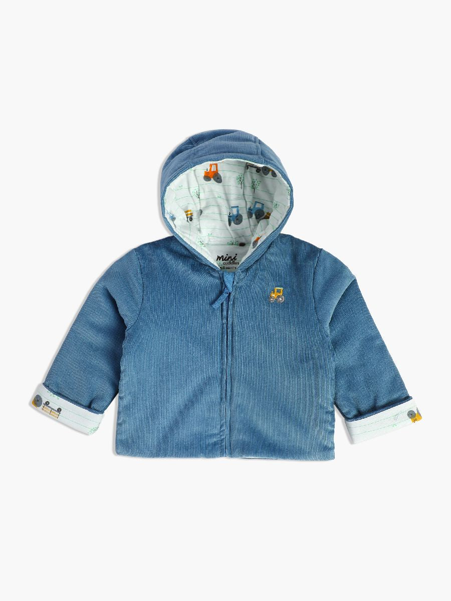 Minicuddles Boys Baby Jacket - Blue
