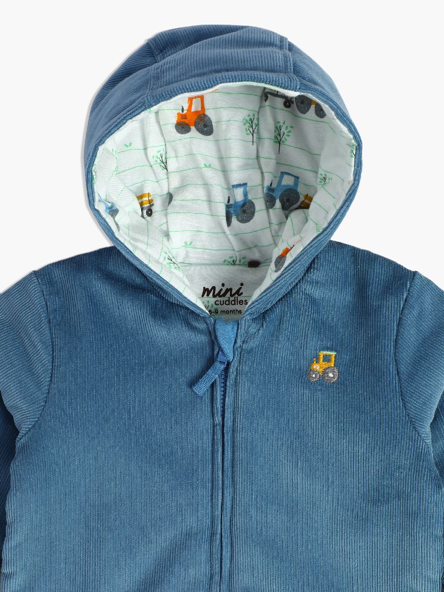 Minicuddles Boys Baby Jacket - Blue