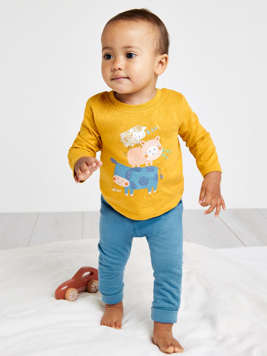 Minicuddles Boys New Born Jogger - Multicoloured