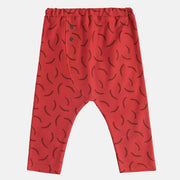 Boys Rust Knit Bottom