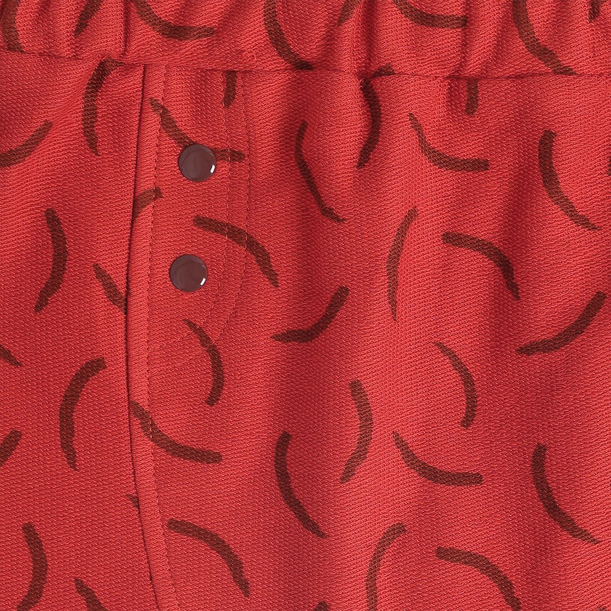 Boys Rust Knit Bottom