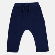 Boys Blue Knit Bottom