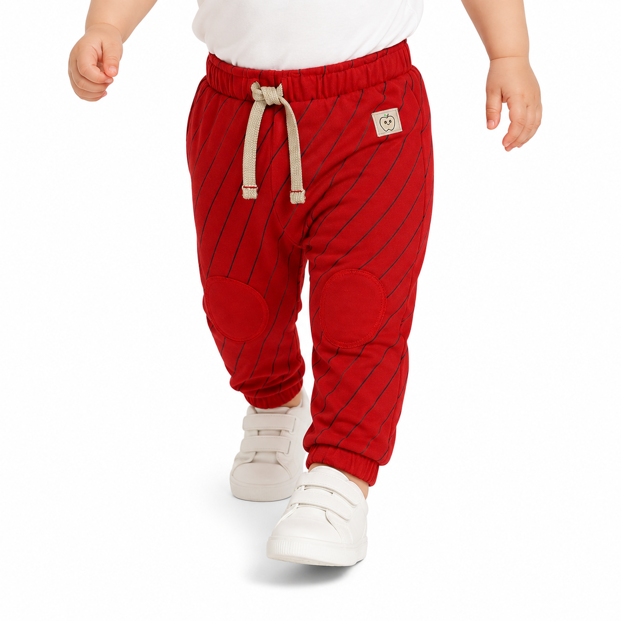 Boys Red Pack Of 1 Knit Bottom