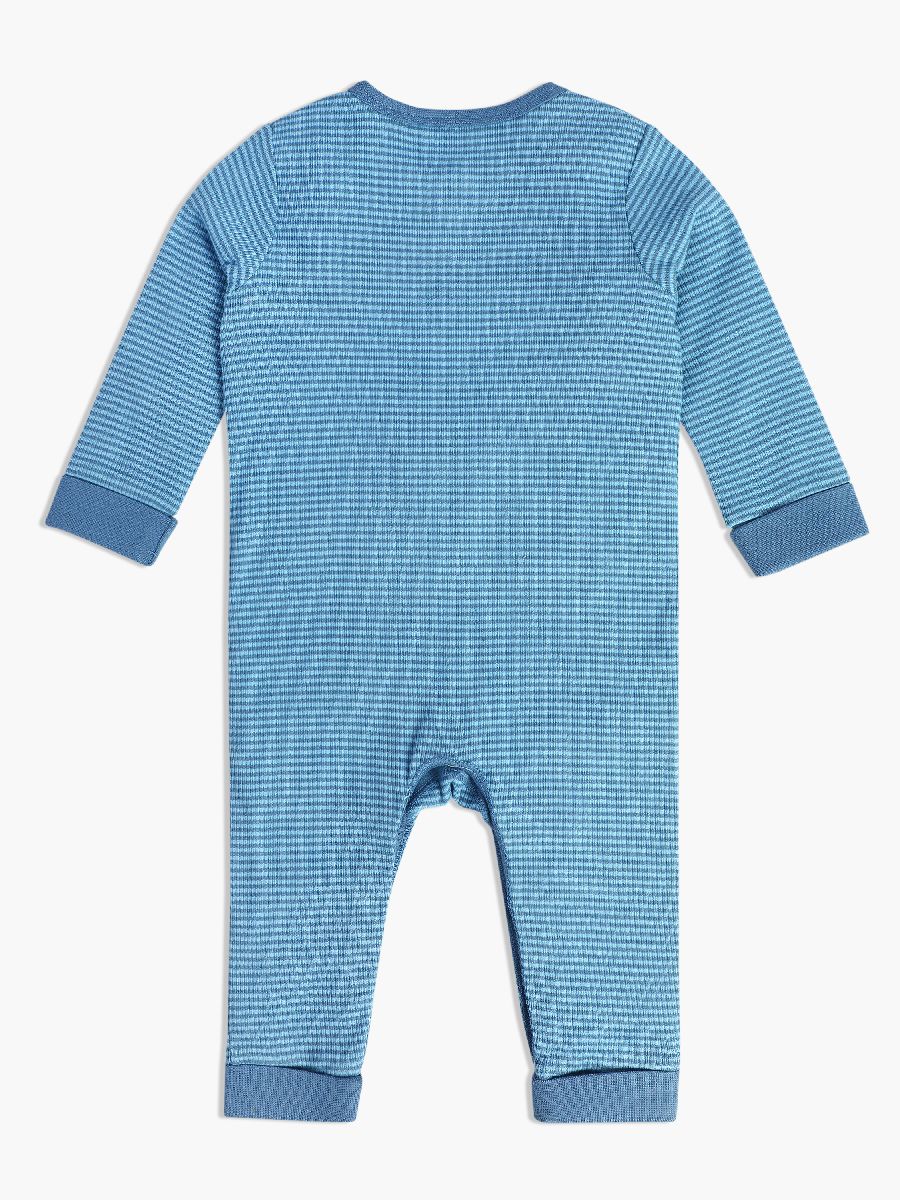 Minicuddles Boys New Born Romper - Blue