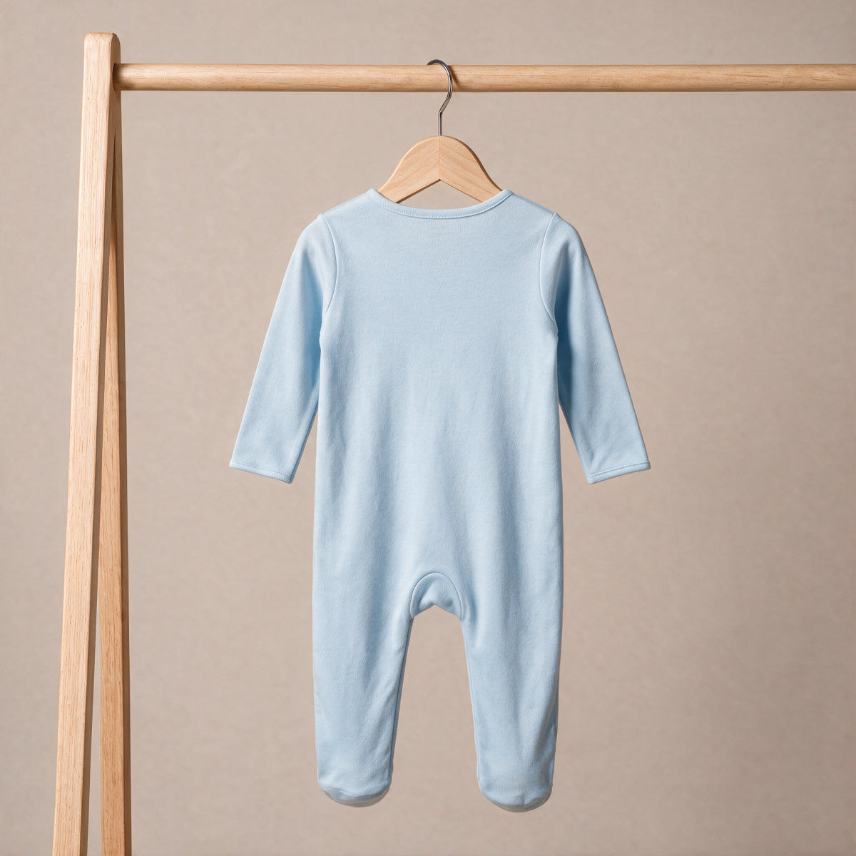 Baby boys Blue Cotton Sleep Suit Casual Wear