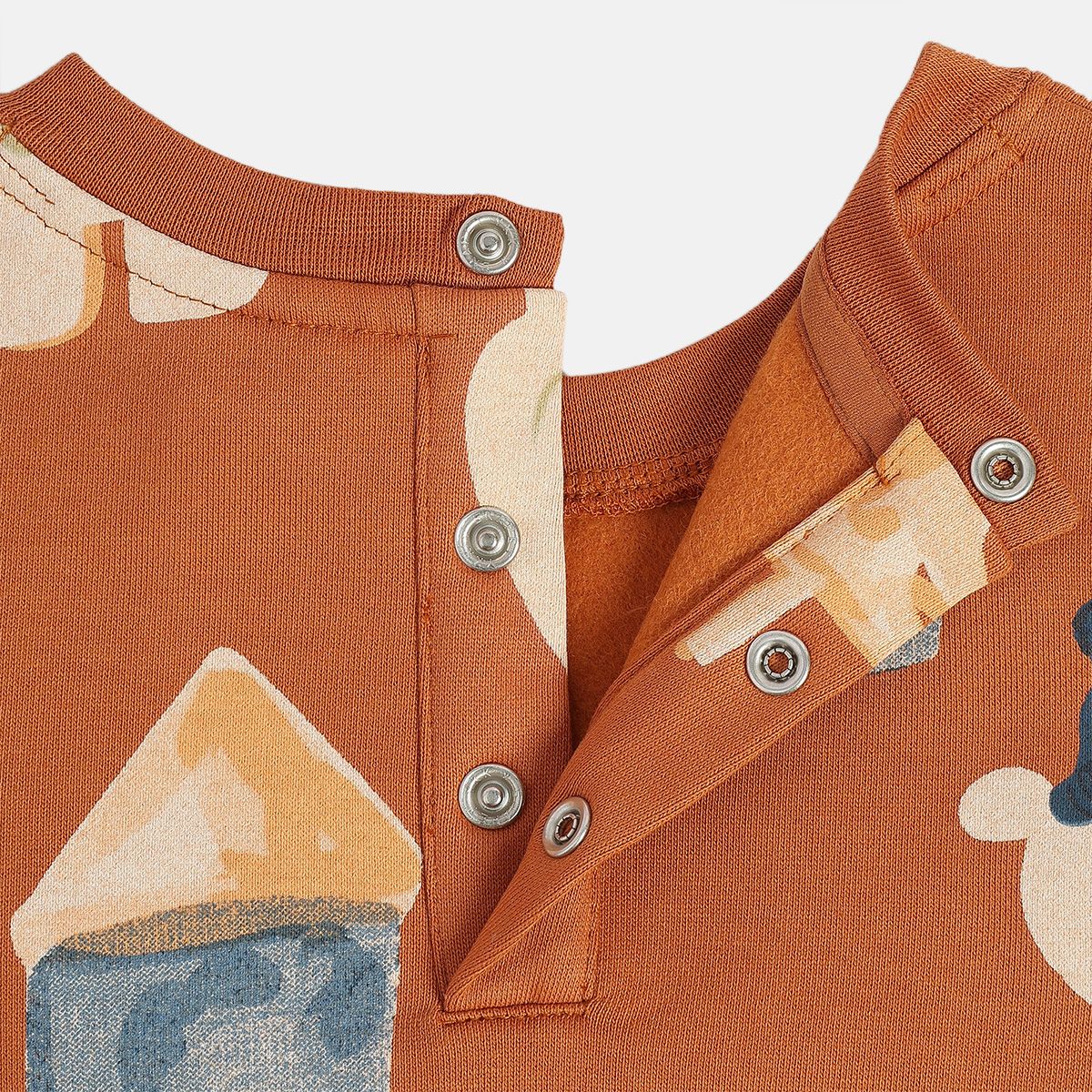 Boys Brown Sweat Shirt