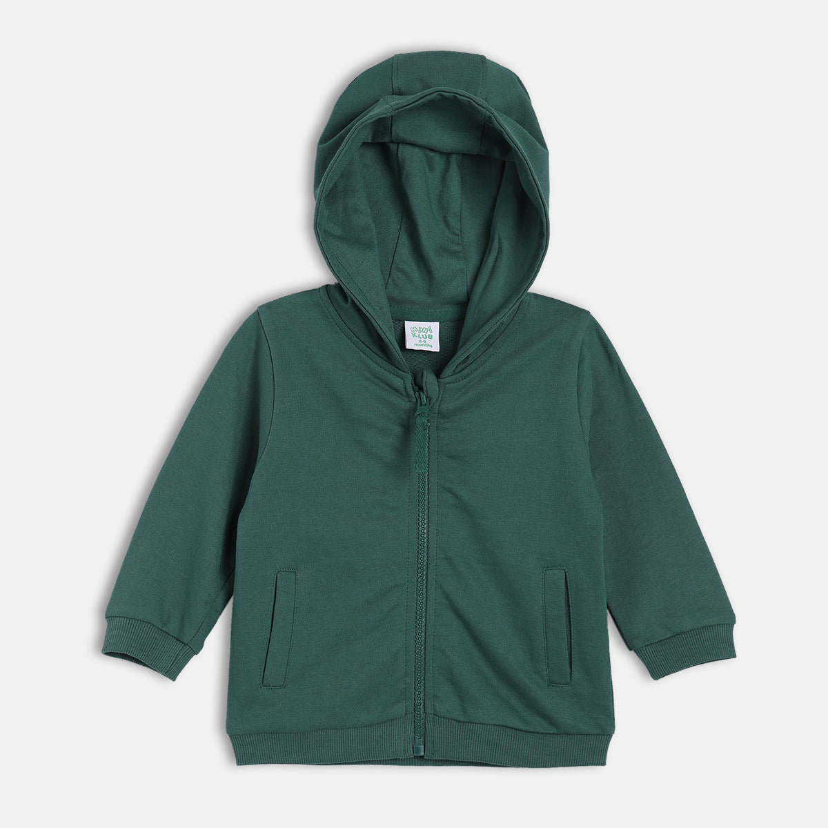 Boys Green Full Sleeve Sweat Shirt