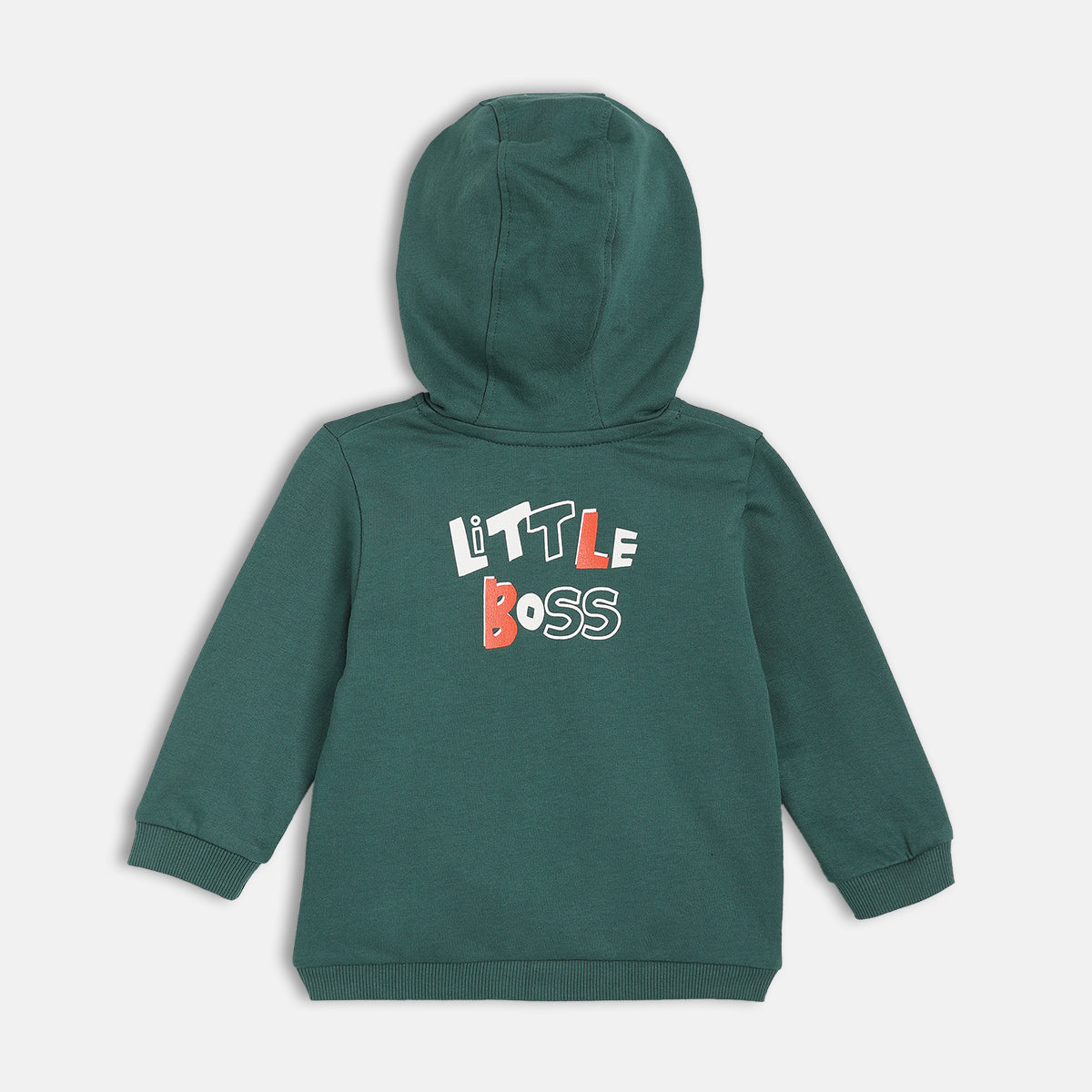 Boys Green Full Sleeve Sweat Shirt