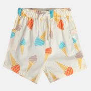 Boys Cream Shorts