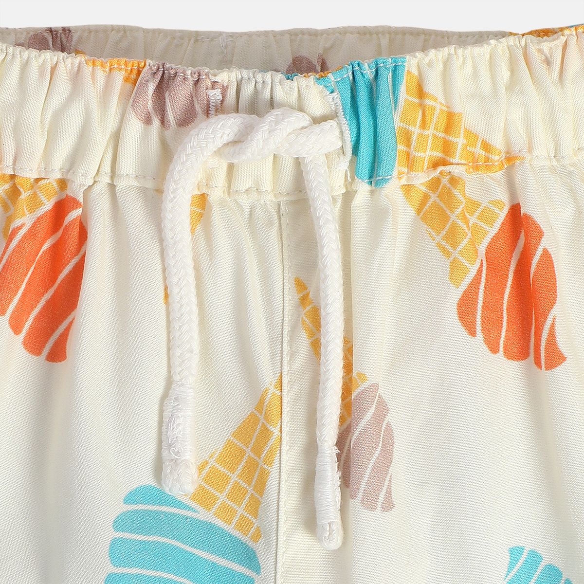 Boys Cream Shorts