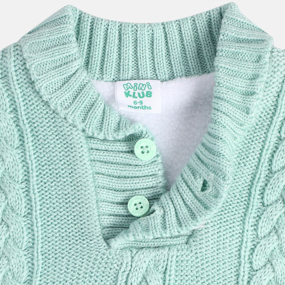Boys Mint Green Sweater