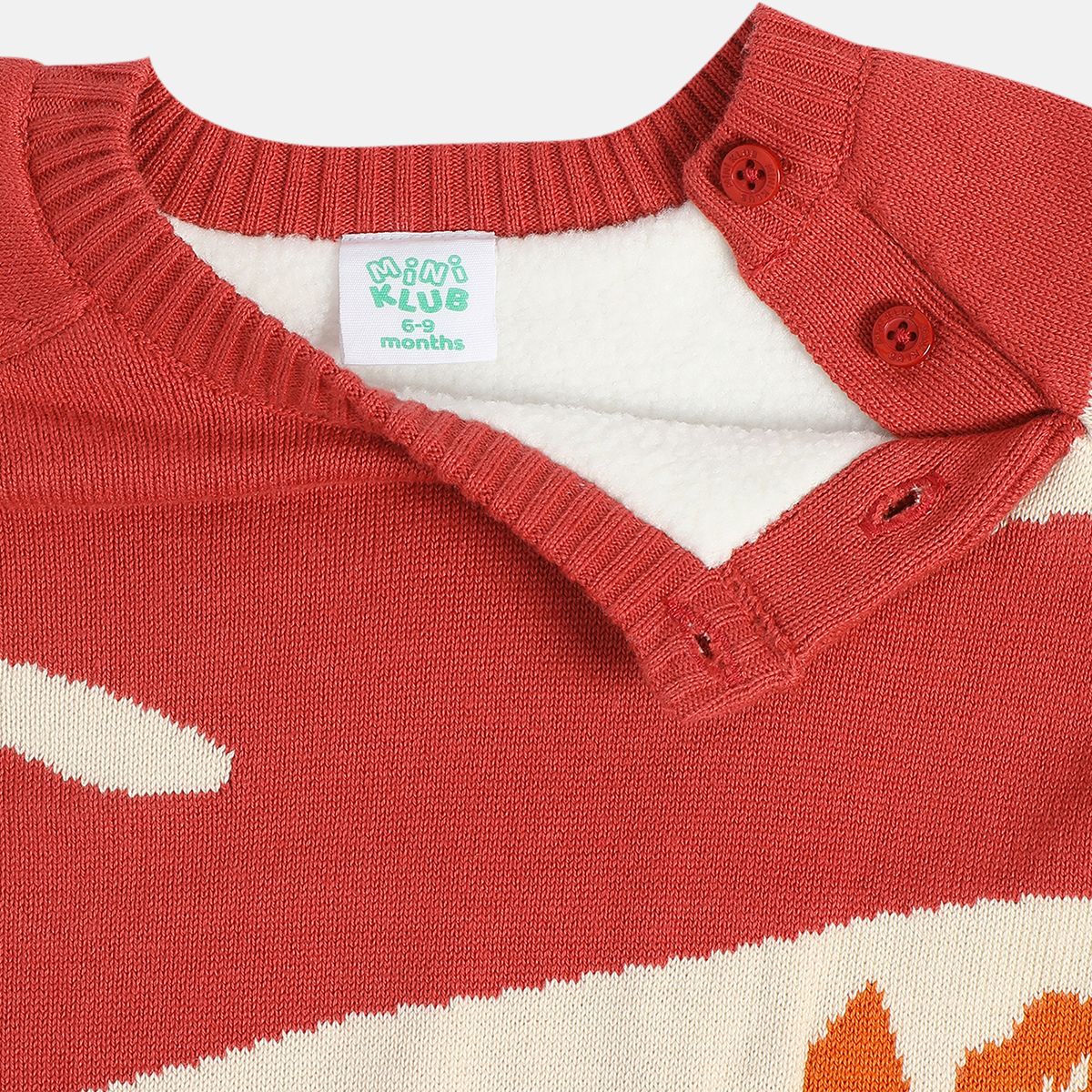 Boys Red Sweater