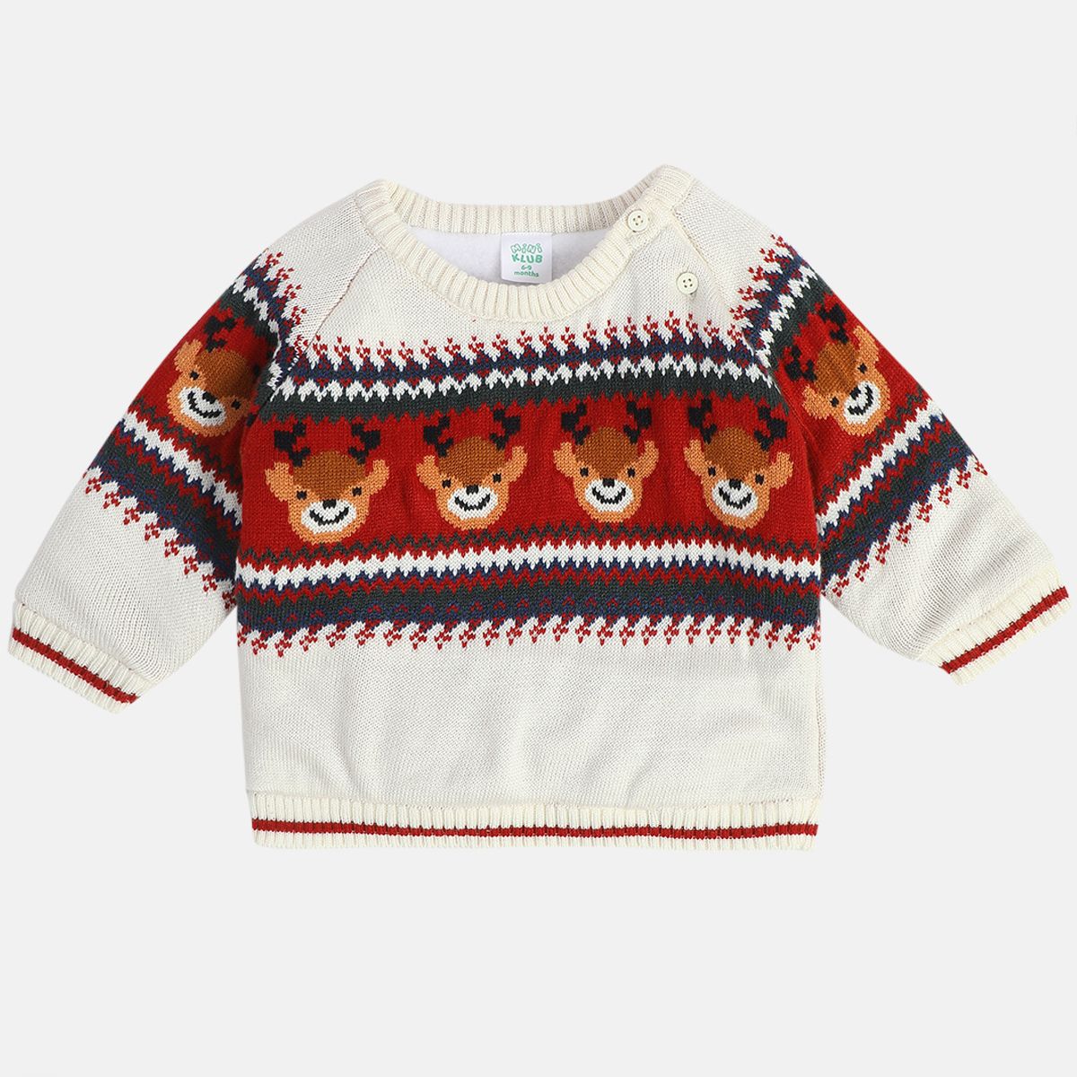 Boys Marshmallow Sweater