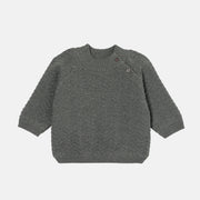 Boys Grey Turtle Neck Sweater