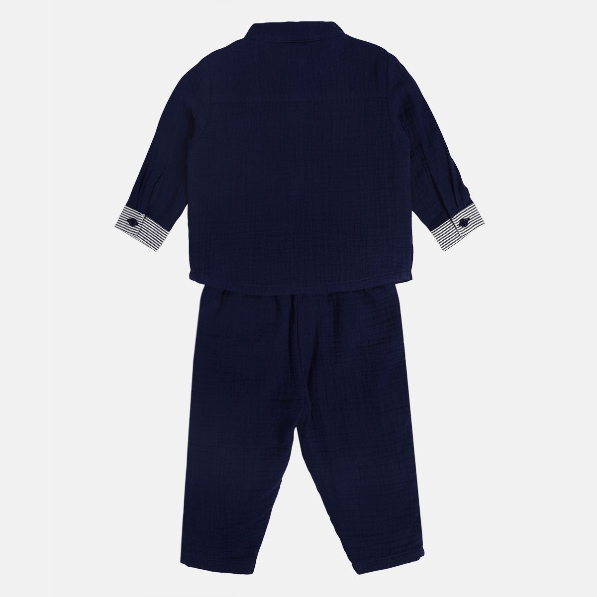 Boys Navy Top And Bottom