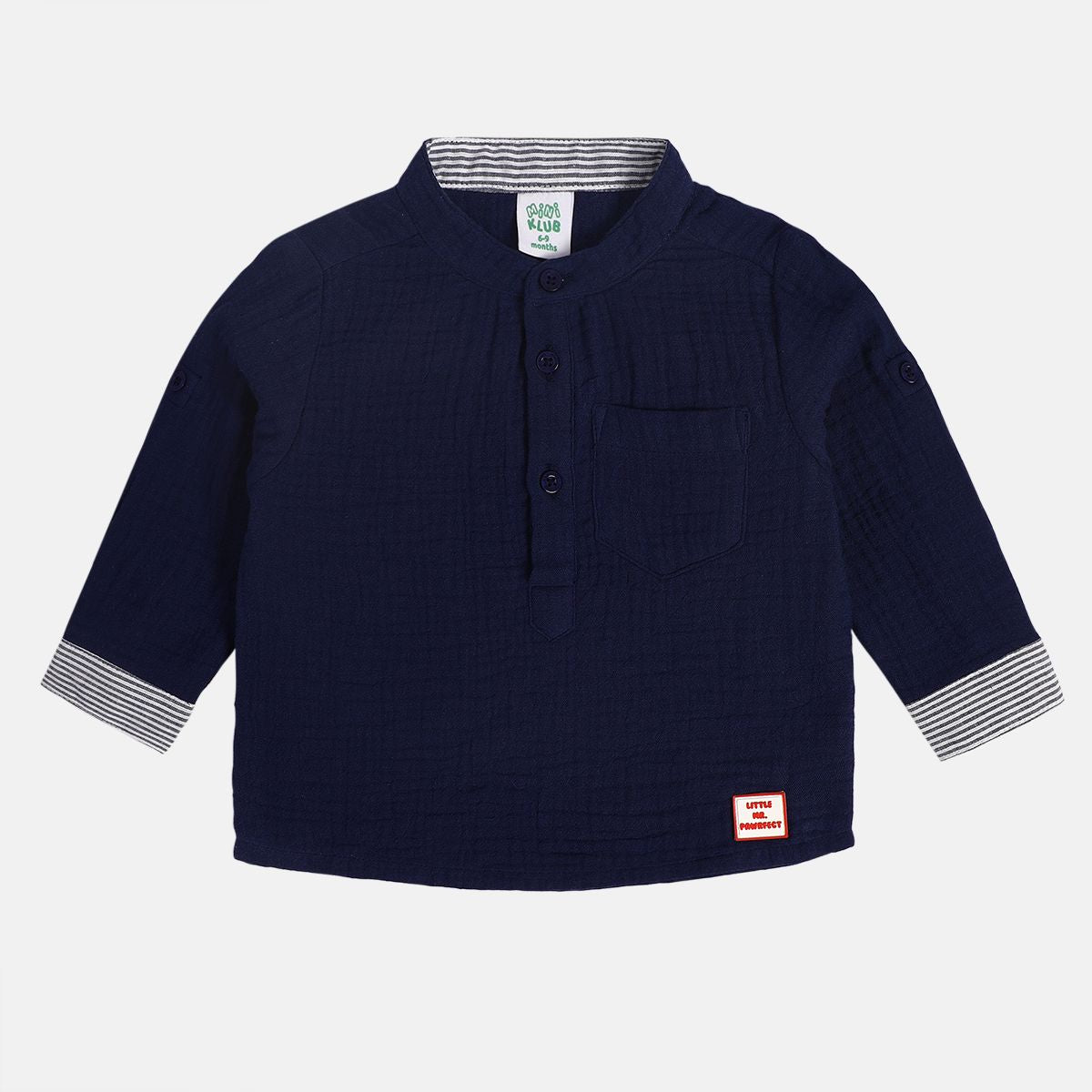 Boys Navy Top And Bottom