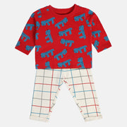 Boys Multicolor Pack Of 2 Top And Bottom