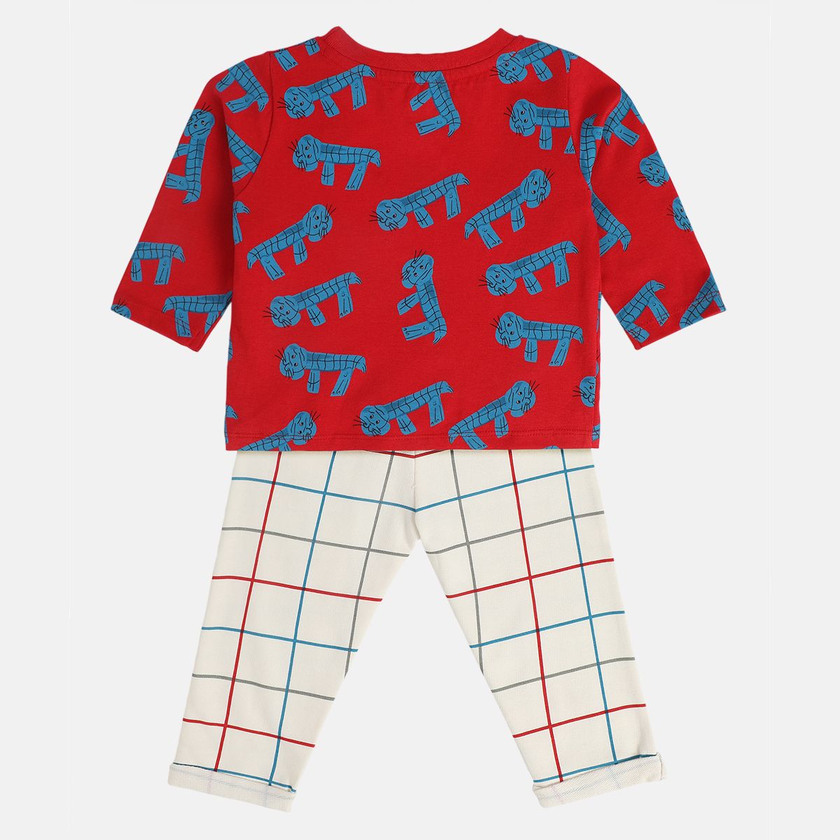 Boys Multicolor Pack Of 2 Top And Bottom