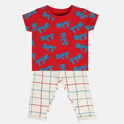 Boys Multicolor Pack Of 2 Top And Bottom