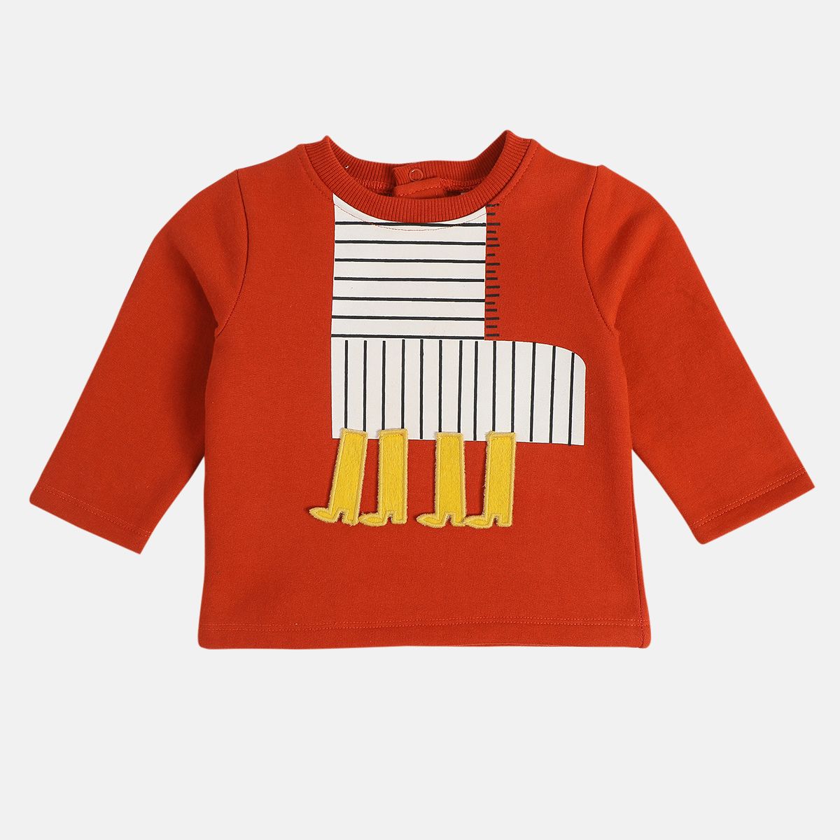 Boys Rust Top And Bottom