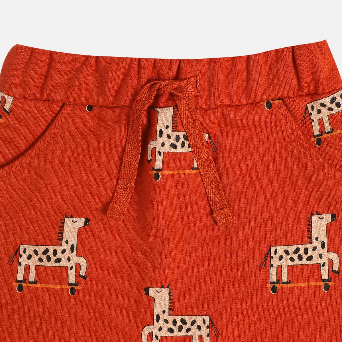 Boys Rust Top And Bottom