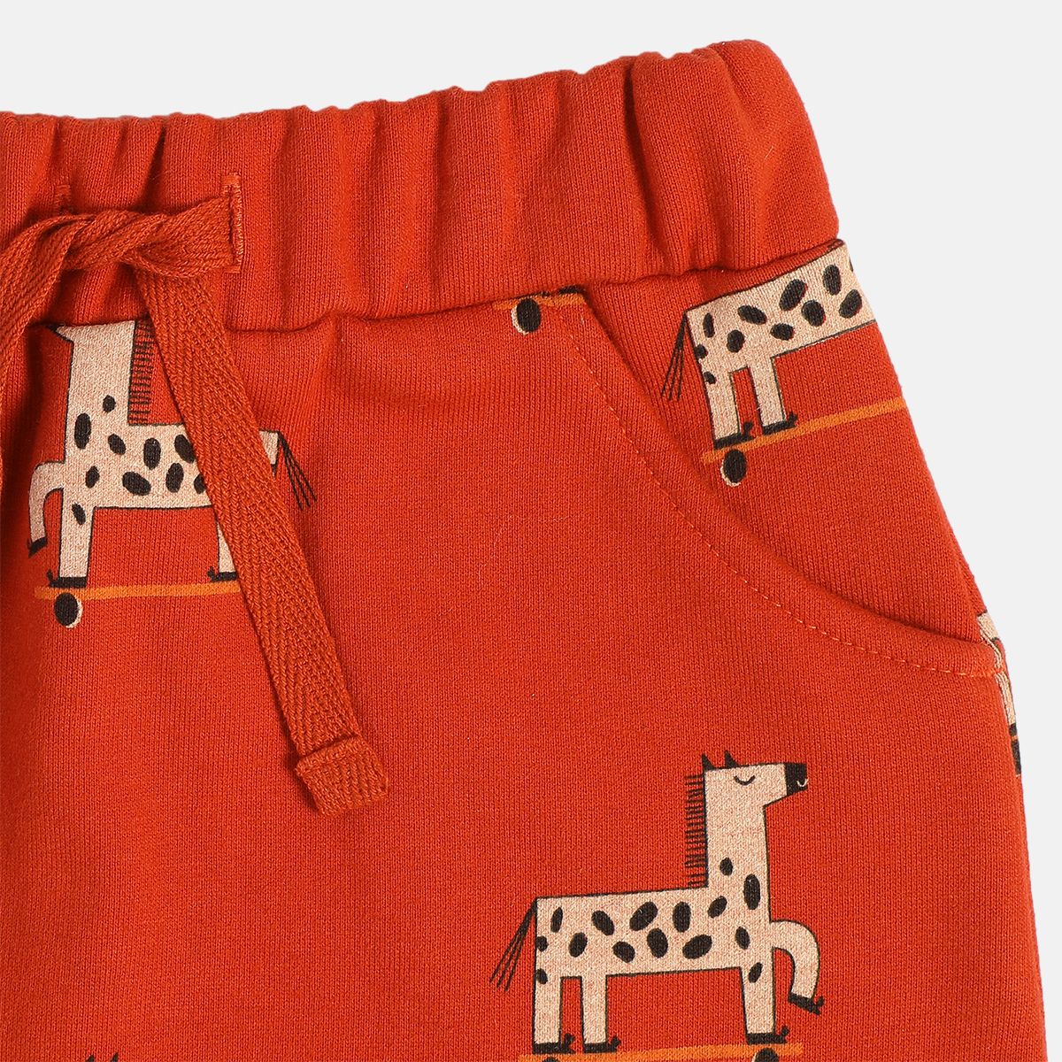 Boys Rust Top And Bottom