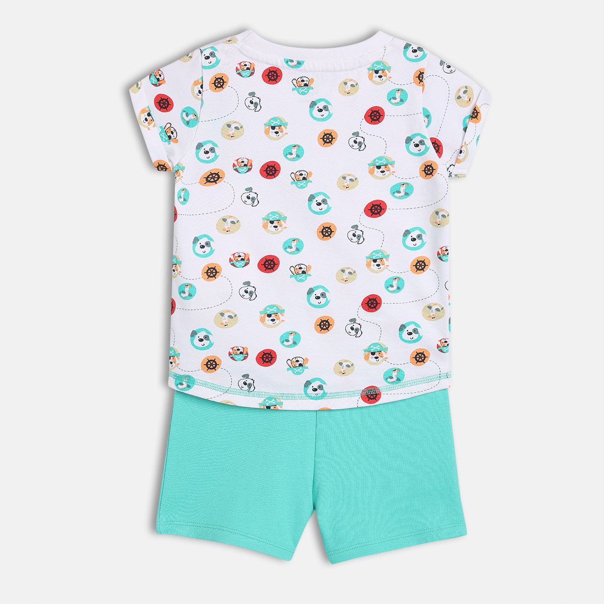 Boys Multi T-Shirt And Bottom