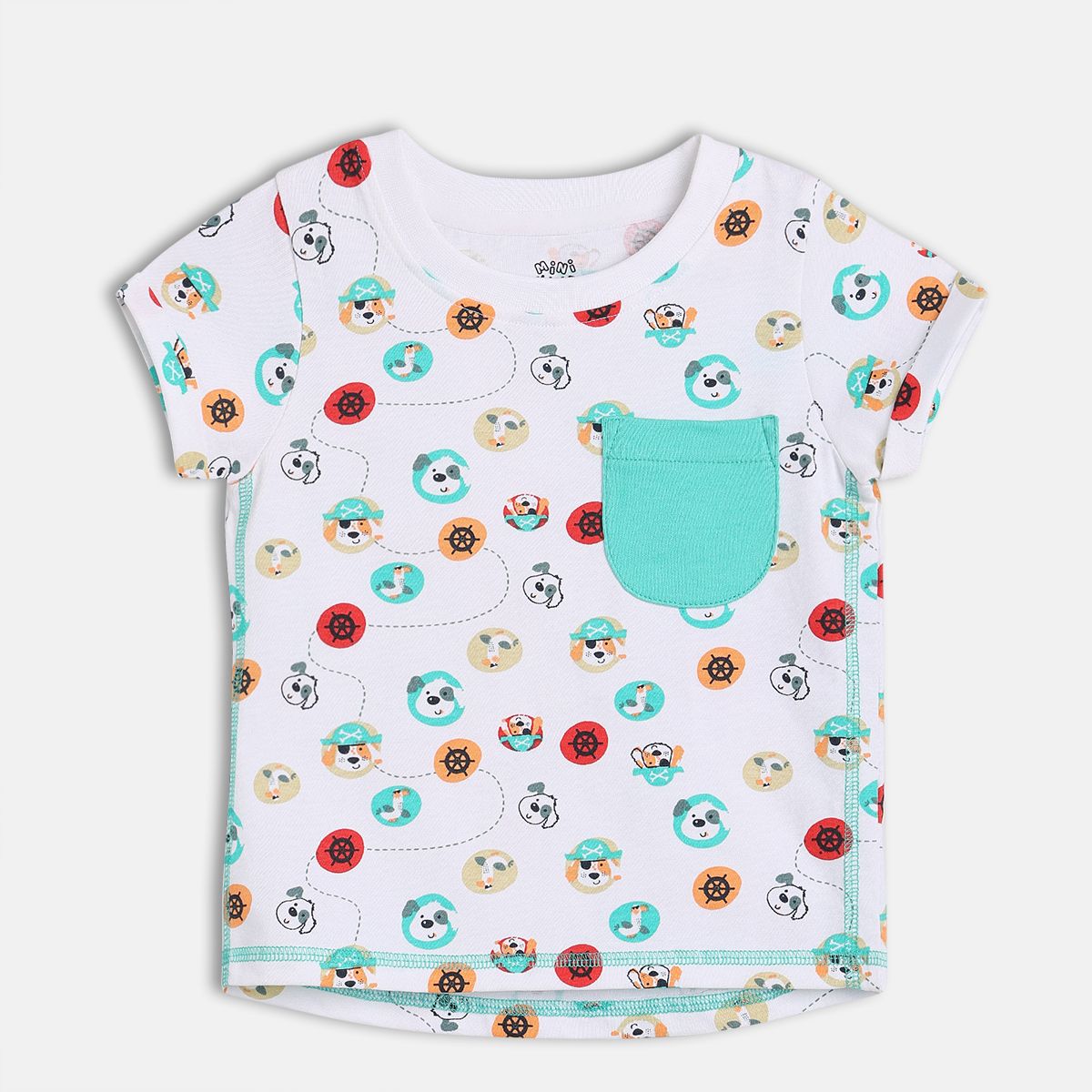 Boys Multi T-Shirt And Bottom