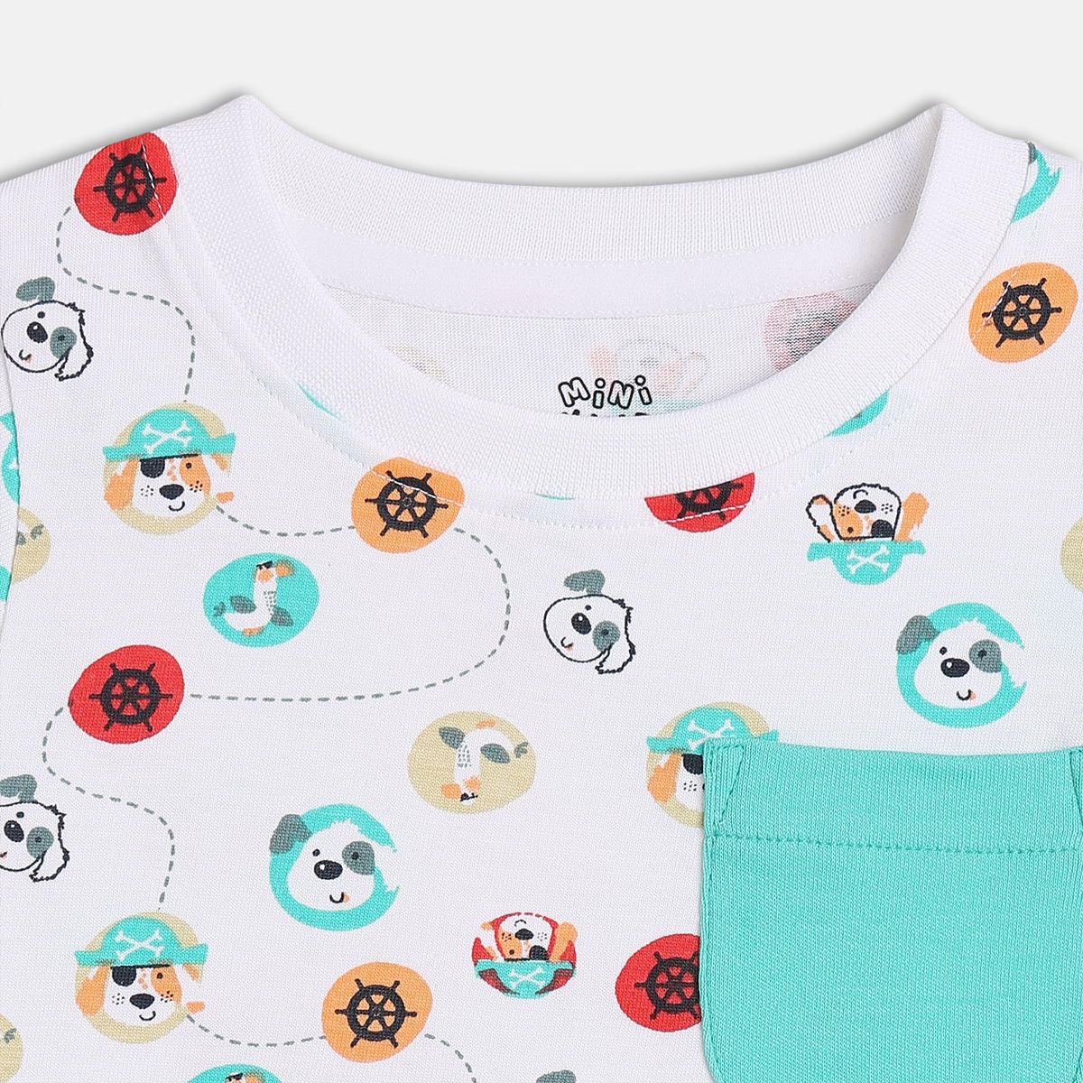 Boys Multi T-Shirt And Bottom