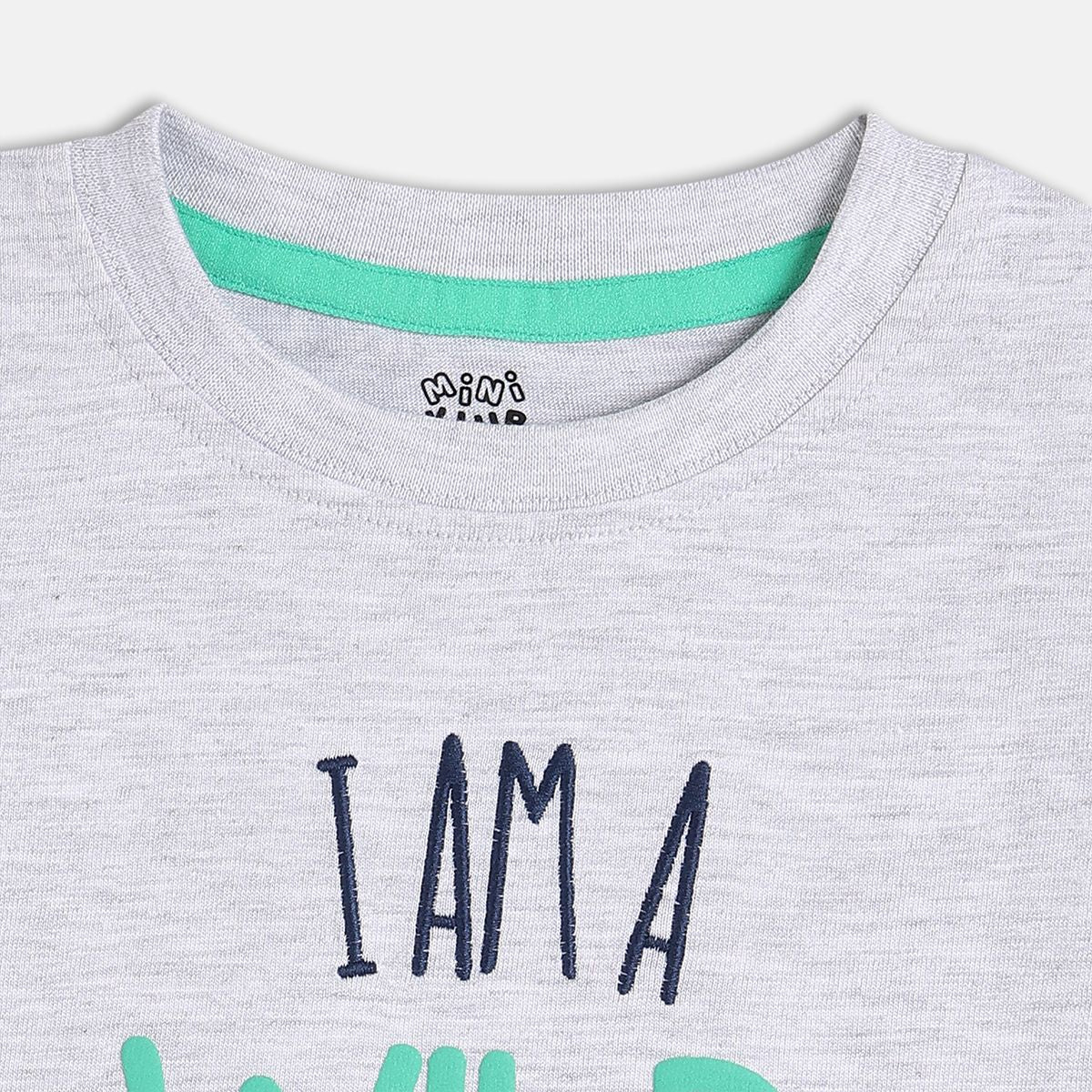 Boys Grey T-Shirt And Bottom