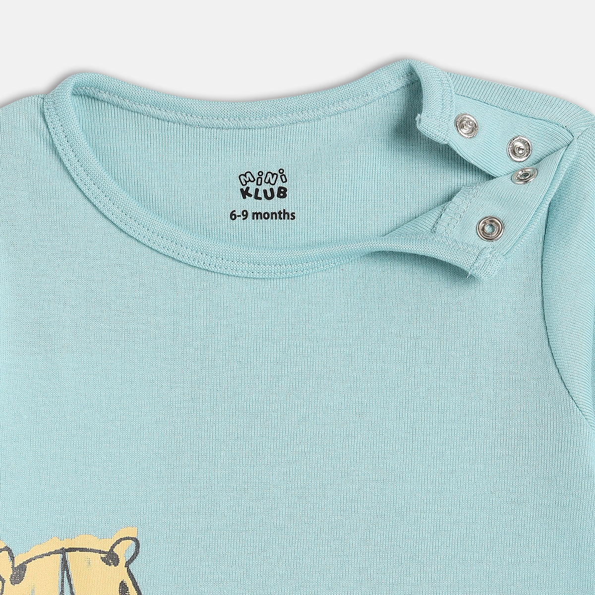 Boys Multi Full Sleeve Knit T-Shirt And Bottom