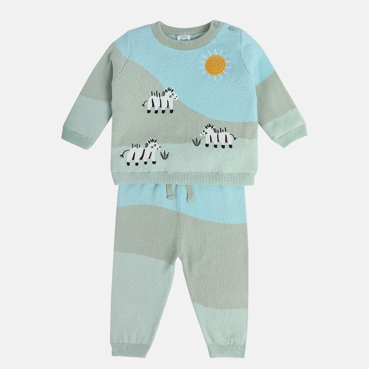 Boys Green Top And Bottom