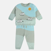 Boys Green Top And Bottom