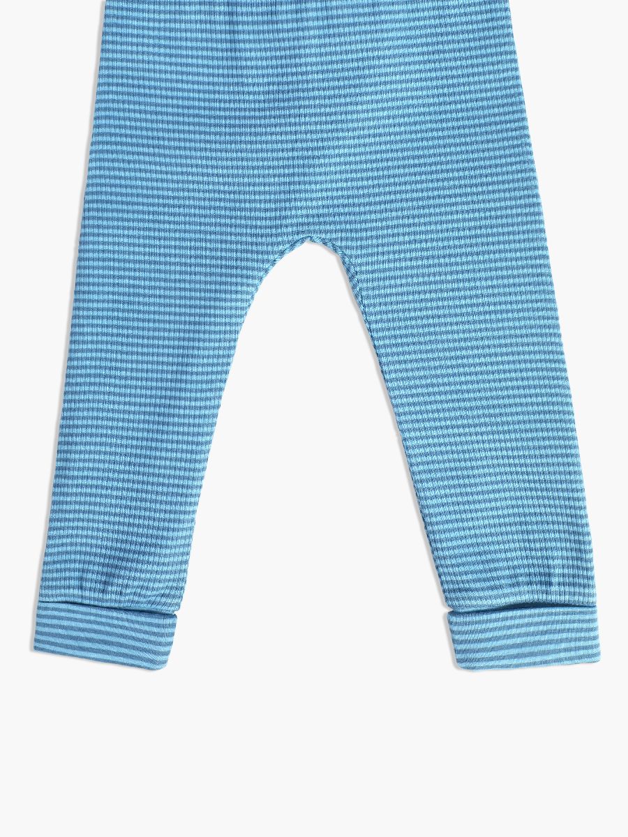 Minicuddles Boys Baby Top And Bottom - Blue