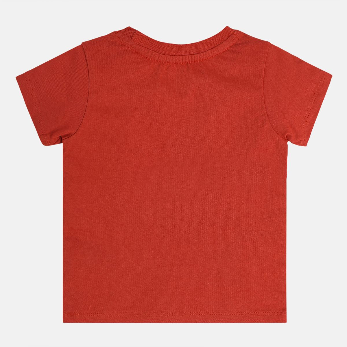 Boys Rust Orange Pack Of 1 T-Shirt