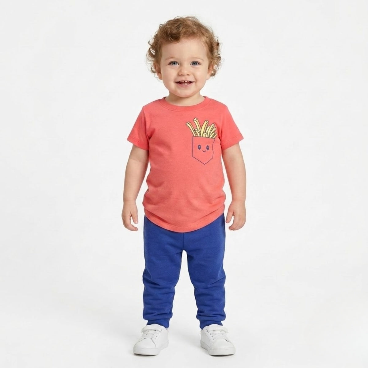 Baby Boys Graphic Print T-Shirt, Red