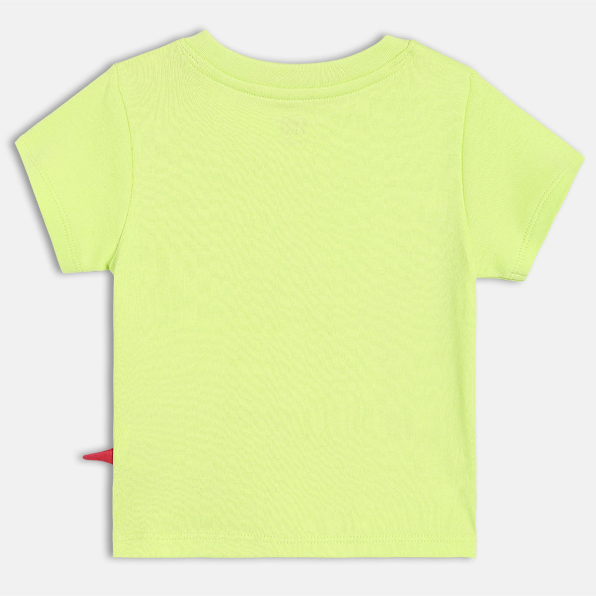 Boys Round Neck Short Sleeve T-Shirt - Green
