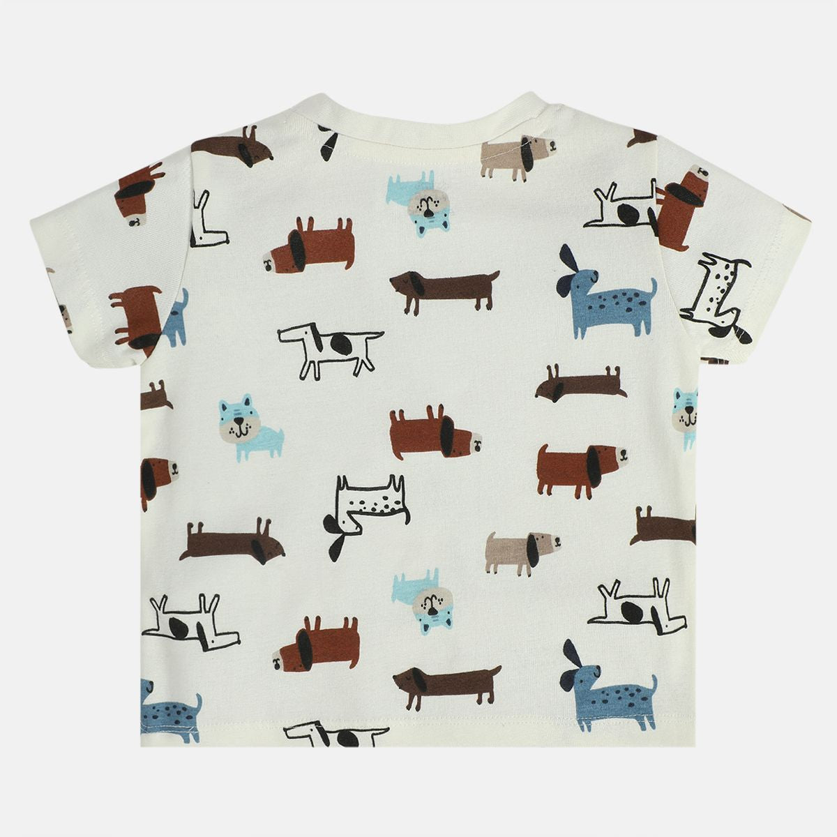 Boys White Pack Of 1 T-Shirt