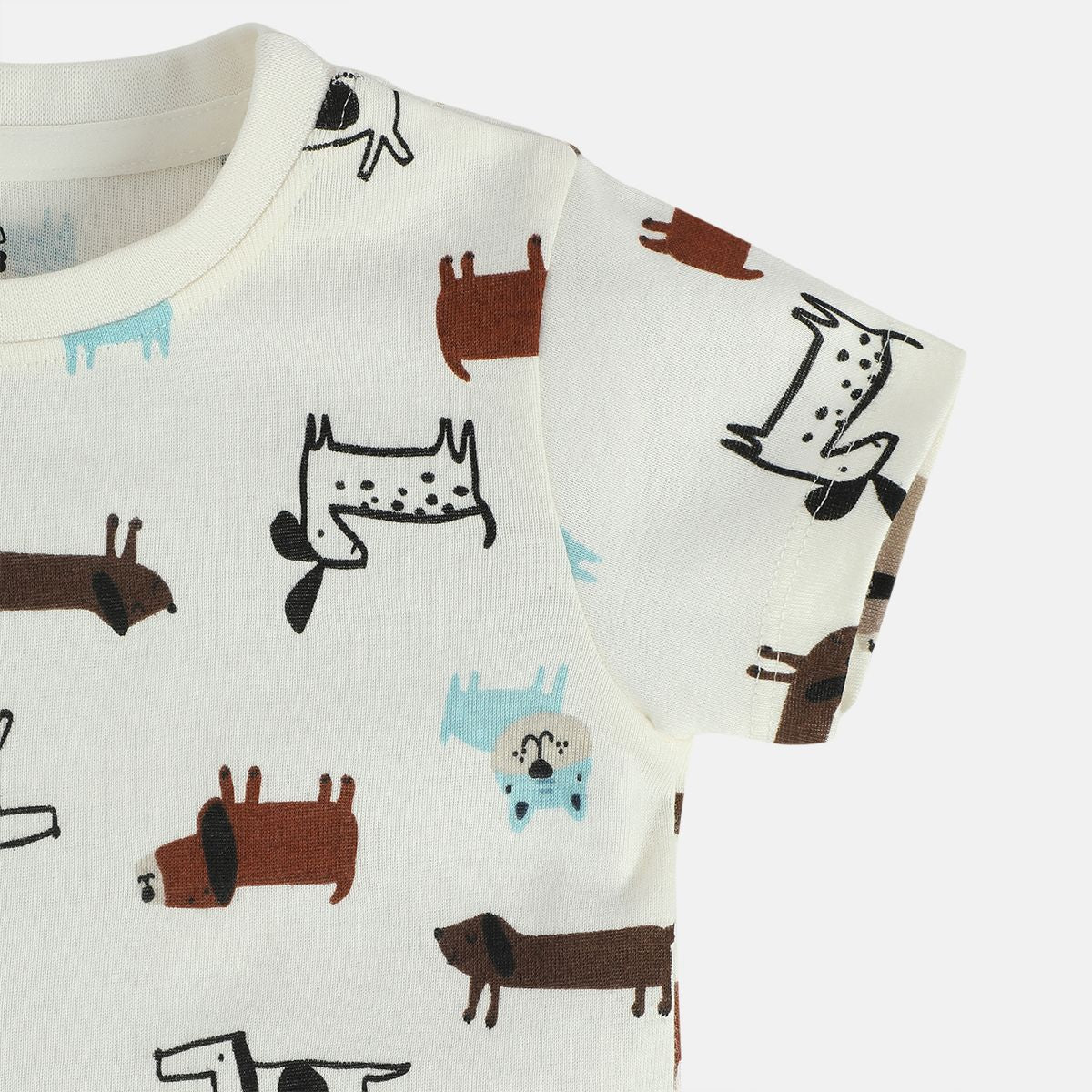 Boys White Pack Of 1 T-Shirt