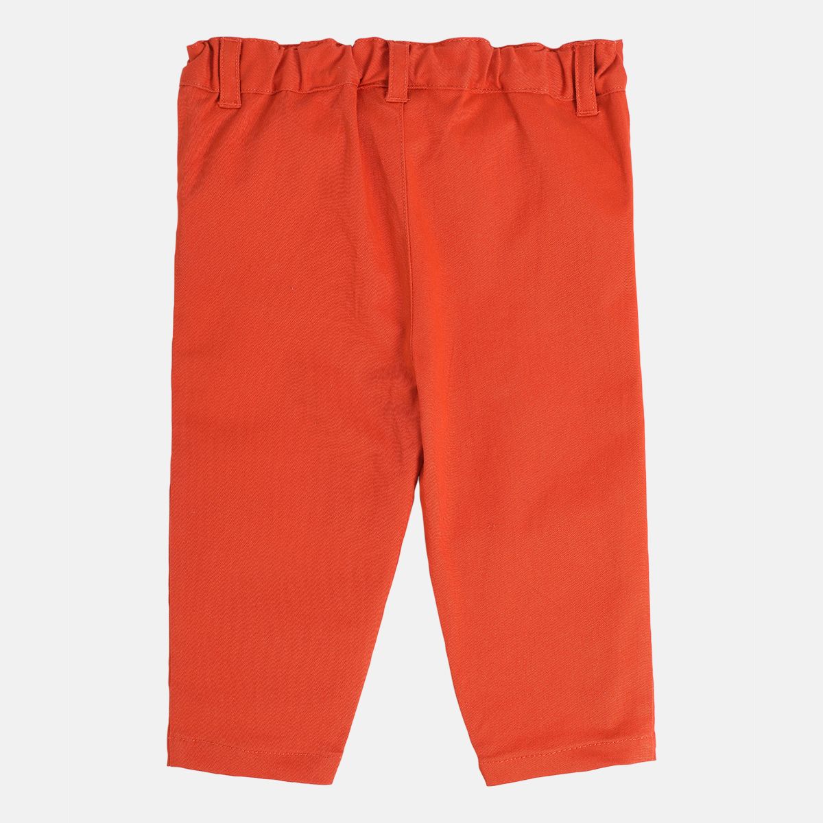 Boys Rust Orange Pack Of 1 Woven Pant