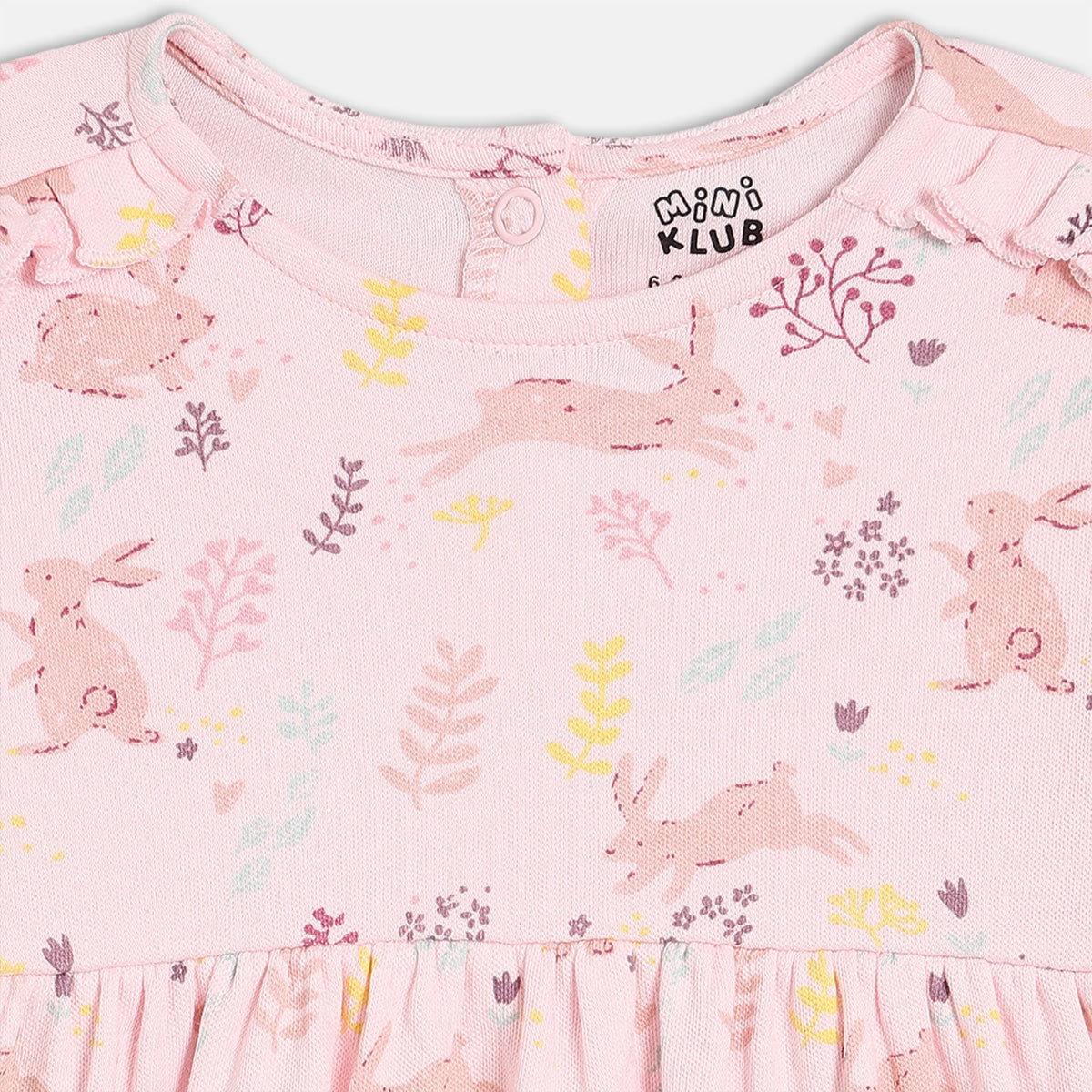 Girls 2 Piece Round Neck Long Sleeve Dress And Stocking - Multi