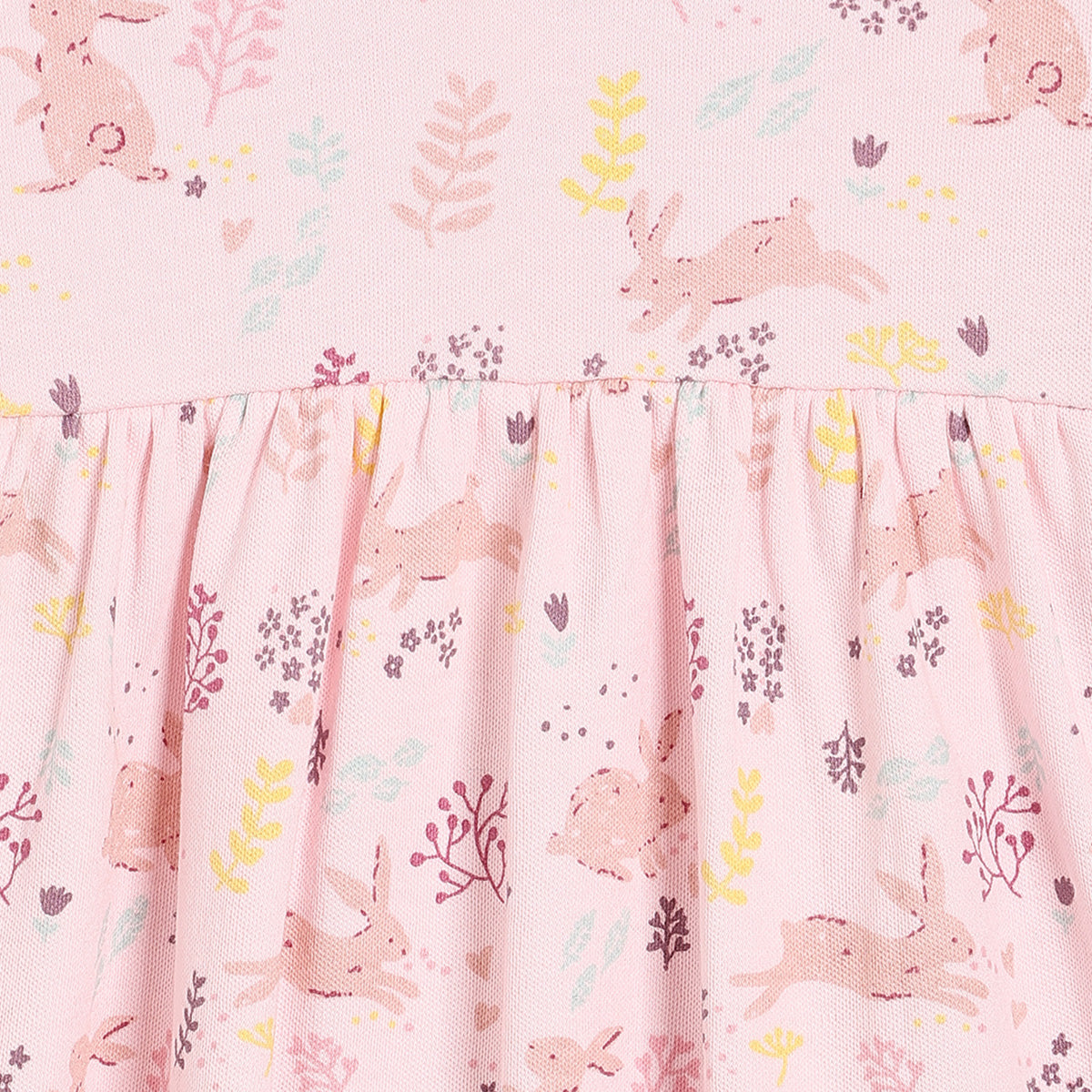 Girls 2 Piece Round Neck Long Sleeve Dress And Stocking - Multi